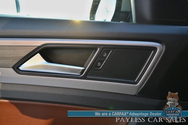 2021 Volkswagen Atlas SEL Premium / AWD / Auto Start / Power & Heated Leather Seats / Heated Steering Wheels / Sunroof / Adaptive Cruise & Blind Spot / Apple CarPlay & Android Auto / 3rd Row / Seats 6 / Tow Pkg Anchorage AK