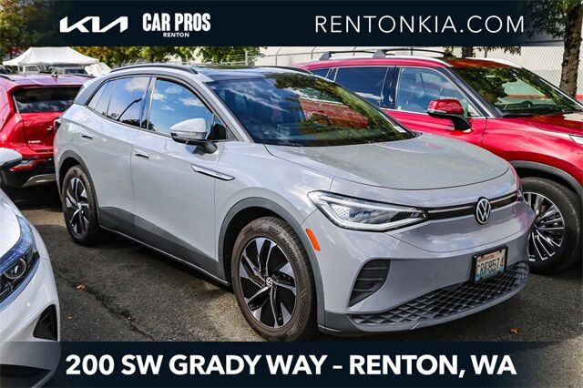 Used 2021 Volkswagen ID.4 PRO S with VIN WVGTMPE24MP038621 for sale in Renton, WA