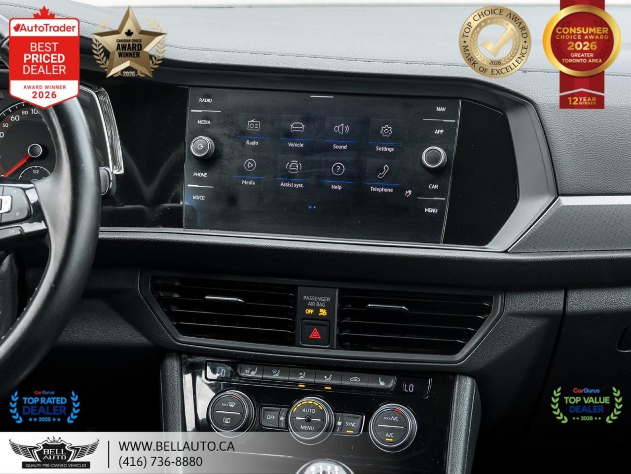 2021 Volkswagen Jetta Highline R-Line Manual | SUNROOF | B.CAM | LTHR | NOACCIDENT Toronto ON