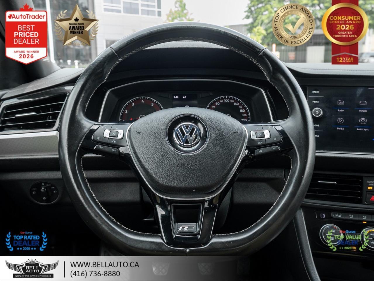 2021 Volkswagen Jetta Highline R-Line Manual | SUNROOF | B.CAM | LTHR | NOACCIDENT Toronto ON