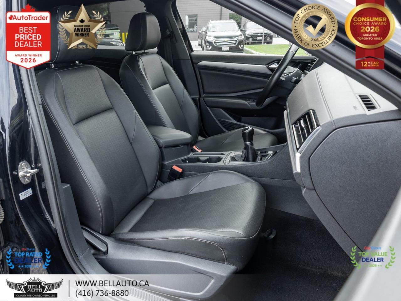 2021 Volkswagen Jetta Highline R-Line Manual | SUNROOF | B.CAM | LTHR | NOACCIDENT Toronto ON