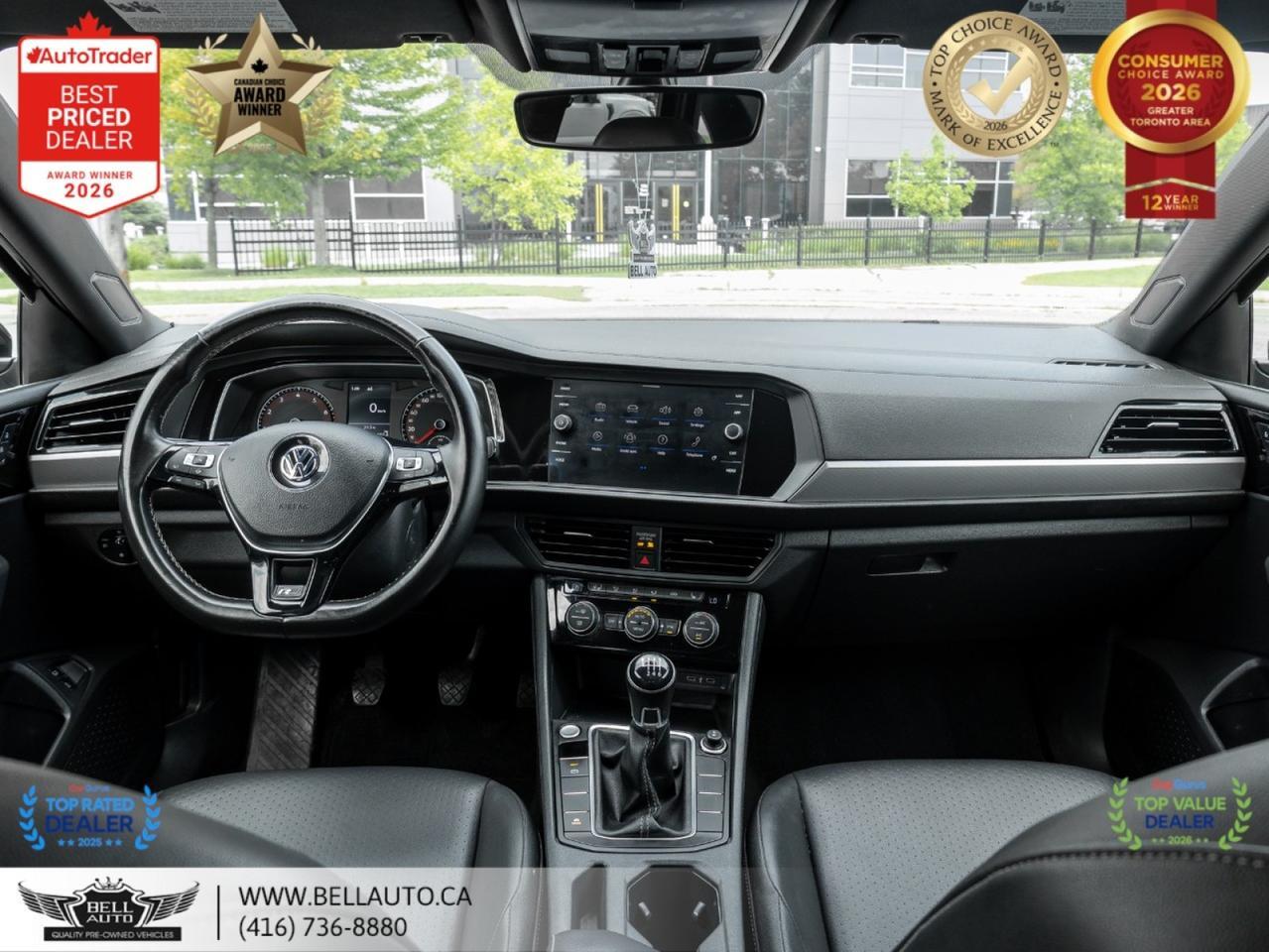 2021 Volkswagen Jetta Highline R-Line Manual | SUNROOF | B.CAM | LTHR | NOACCIDENT Toronto ON