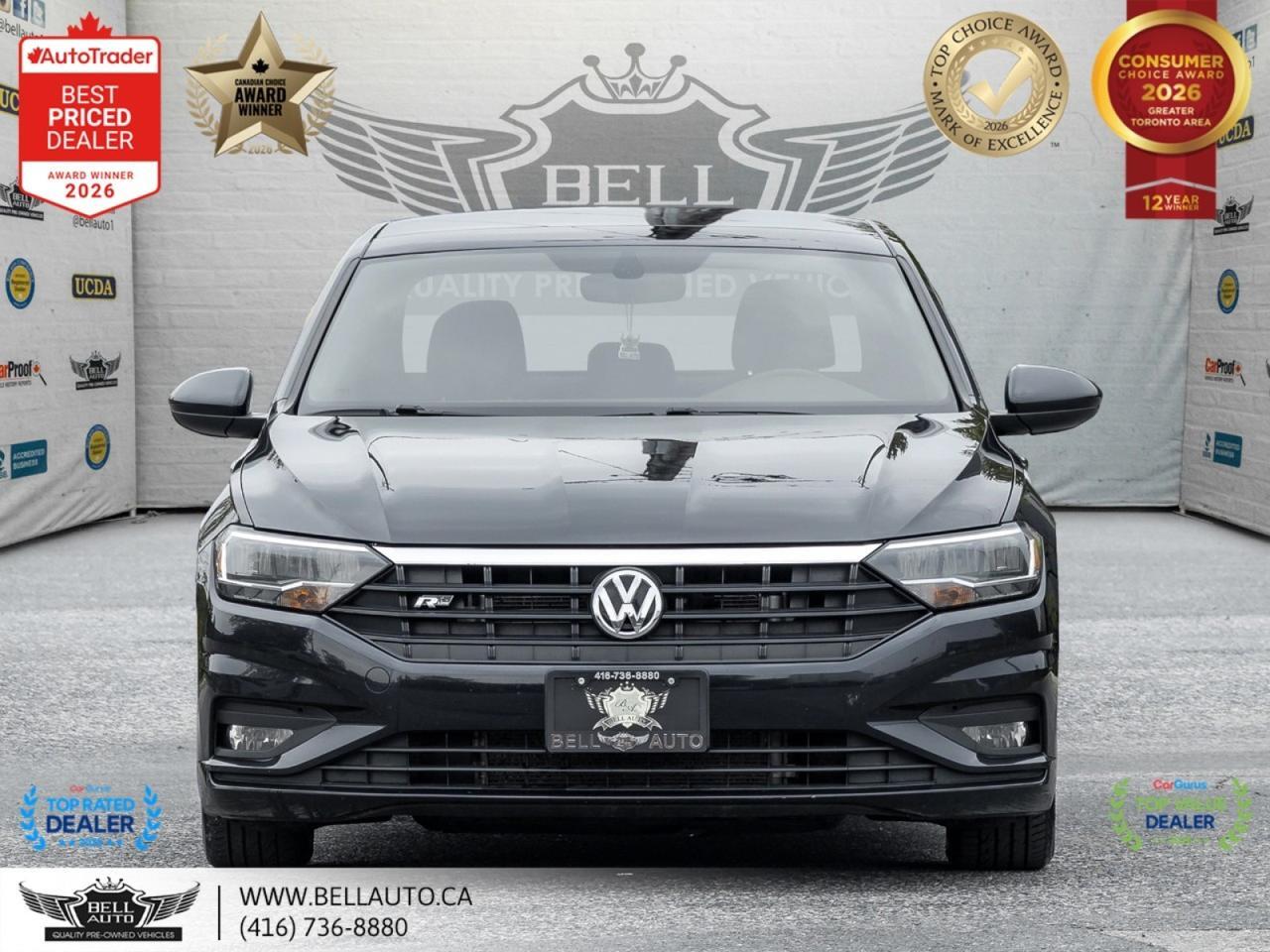 2021 Volkswagen Jetta Highline R-Line Manual | SUNROOF | B.CAM | LTHR | NOACCIDENT Toronto ON