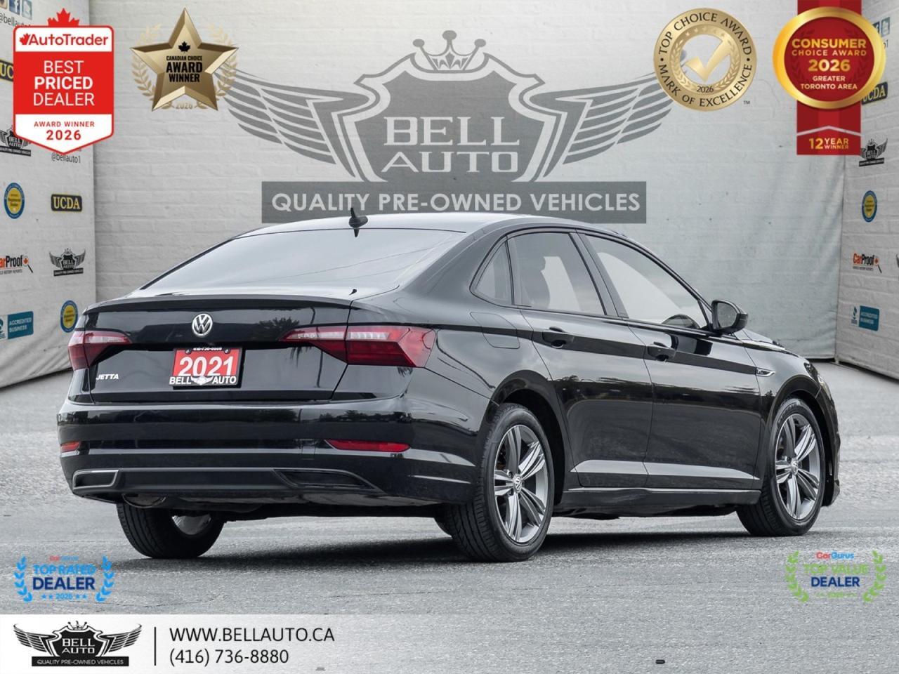 2021 Volkswagen Jetta Highline R-Line Manual | SUNROOF | B.CAM | LTHR | NOACCIDENT Toronto ON
