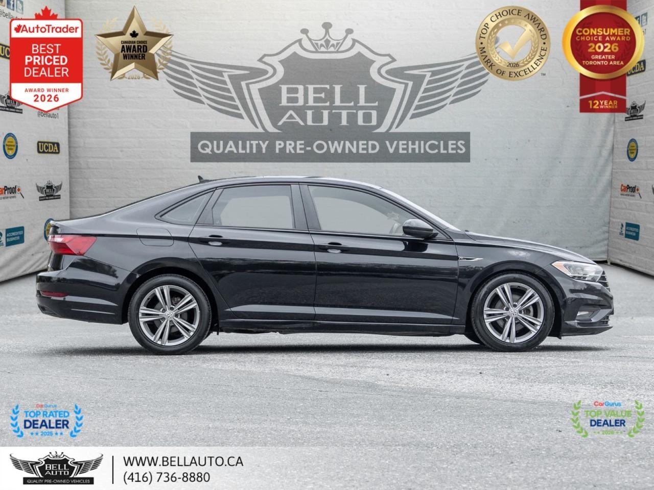 2021 Volkswagen Jetta Highline R-Line Manual | SUNROOF | B.CAM | LTHR | NOACCIDENT Toronto ON