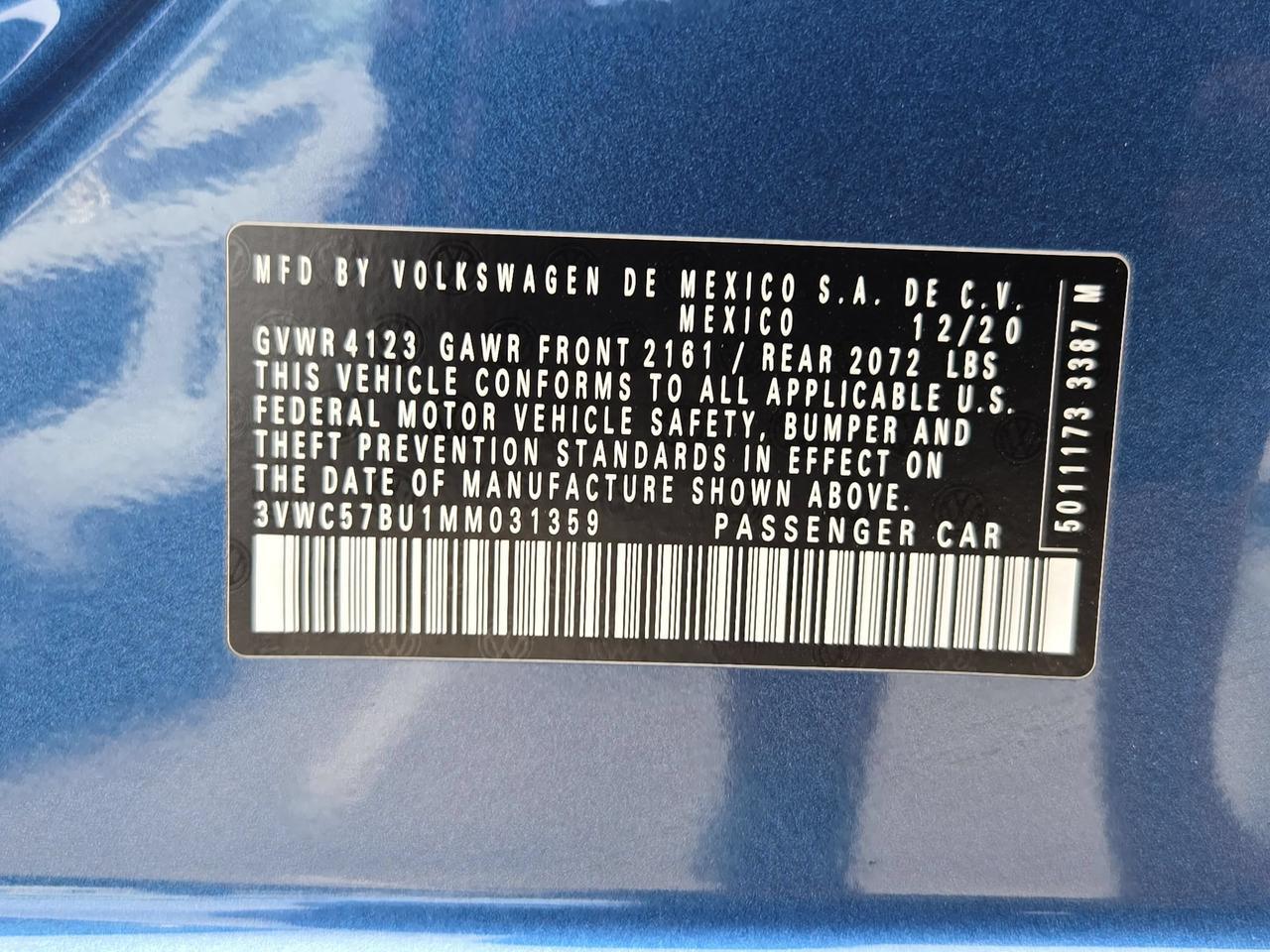 2021 Volkswagen Jetta S San Antonio TX