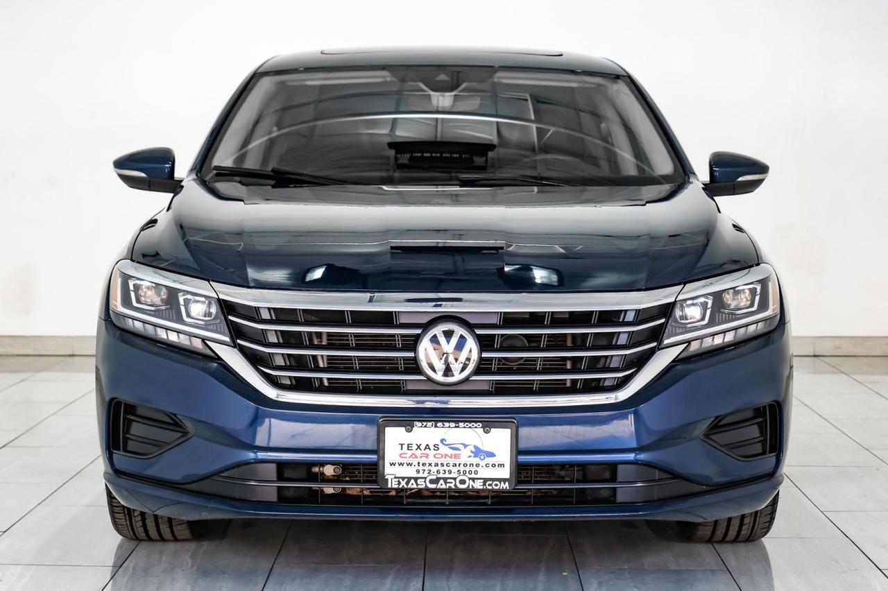 2021 Volkswagen Passat 2.0T SE BLIND SPOT FRONT ASSIST LANE ASSIST SUNROOF LEATHERETTE HEATED SEATS REAR CAMERA