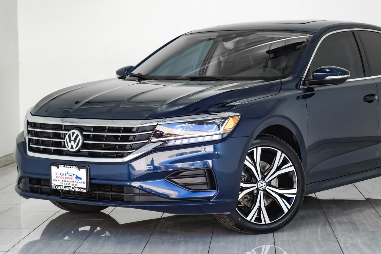 2021 Volkswagen Passat 2.0T SE BLIND SPOT FRONT ASSIST LANE ASSIST SUNROOF LEATHERETTE HEATED SEATS REAR CAMERA Carrollton TX