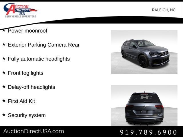 2021 Volkswagen Tiguan 2.0T SE R-Line Black Raleigh NC