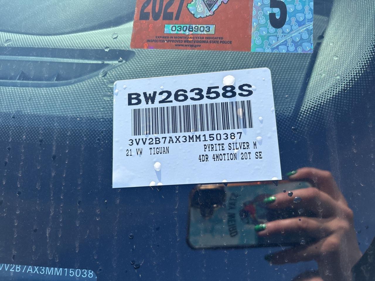 2021 Volkswagen Tiguan 2.0T SE Hagerstown MD