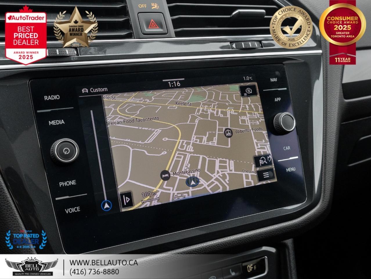 2021 Volkswagen Tiguan Highline 4Motion NAVI B.CAM PANO FENDERAUDIO NOACCIDENT Toronto ON