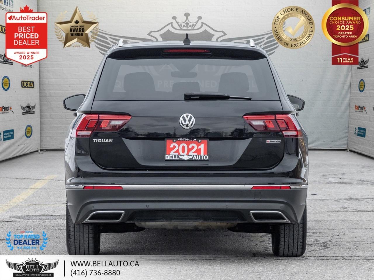 2021 Volkswagen Tiguan Highline 4Motion NAVI B.CAM PANO FENDERAUDIO NOACCIDENT Toronto ON
