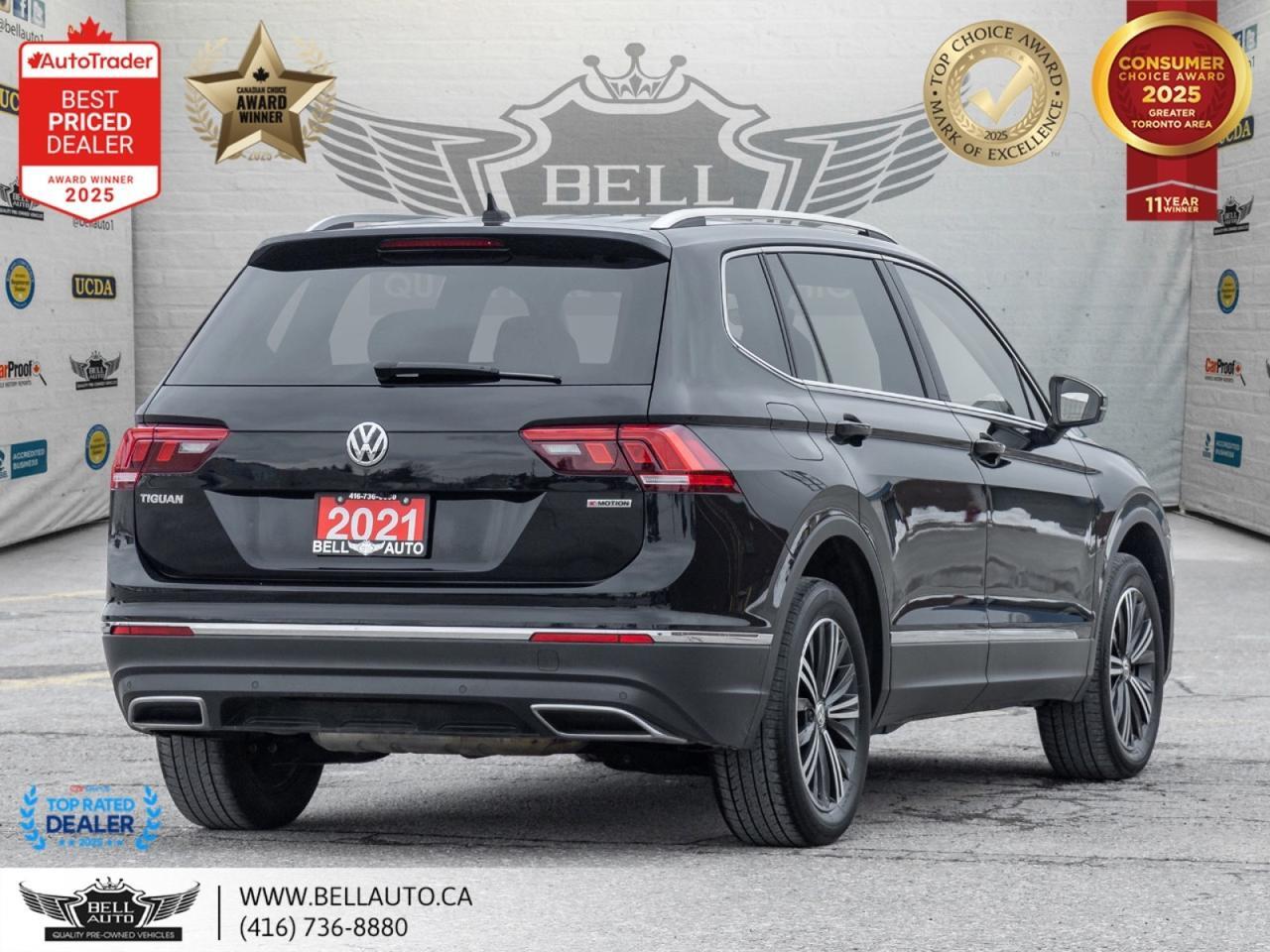 2021 Volkswagen Tiguan Highline 4Motion NAVI B.CAM PANO FENDERAUDIO NOACCIDENT Toronto ON