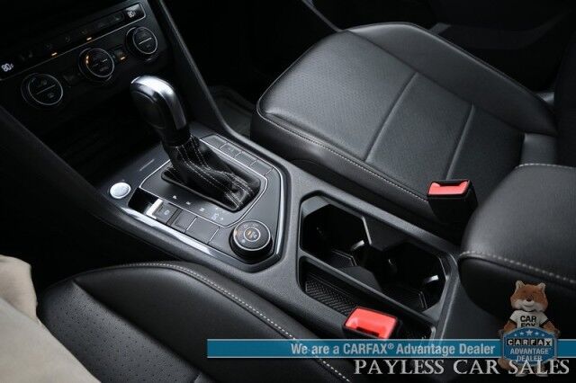 2021 Volkswagen Tiguan SE / AWD / Power & Heated Leather Seats / Adaptive Cruise Control / Lane Departure & Blind Spot Alert / Apple CarPlay & Android Auto / USB Input / Back Up Camera / Alloy Wheels / 27 MPG Anchorage AK