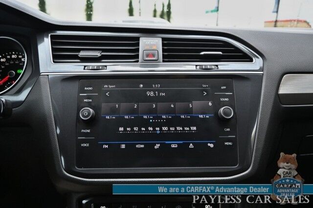 2021 Volkswagen Tiguan SE / AWD / Power & Heated Leather Seats / Adaptive Cruise Control / Lane Departure & Blind Spot Alert / Apple CarPlay & Android Auto / USB Input / Back Up Camera / Alloy Wheels / 27 MPG Anchorage AK