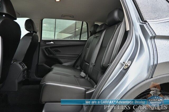2021 Volkswagen Tiguan SE / AWD / Power & Heated Leather Seats / Adaptive Cruise Control / Lane Departure & Blind Spot Alert / Apple CarPlay & Android Auto / USB Input / Back Up Camera / Alloy Wheels / 27 MPG Anchorage AK