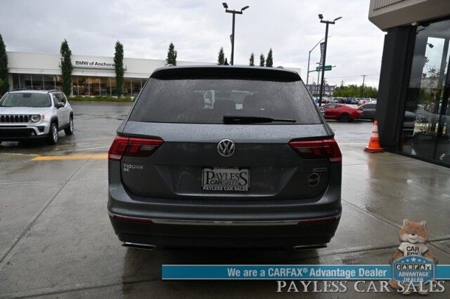 2021 Volkswagen Tiguan SE / AWD / Power & Heated Leather Seats / Adaptive Cruise Control / Lane Departure & Blind Spot Alert / Apple CarPlay & Android Auto / USB Input / Back Up Camera / Alloy Wheels / 27 MPG Anchorage AK
