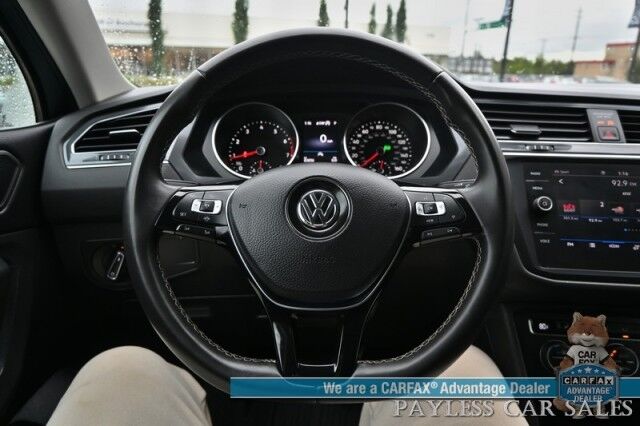2021 Volkswagen Tiguan SE / AWD / Power & Heated Leather Seats / Adaptive Cruise Control / Lane Departure & Blind Spot Alert / Apple CarPlay & Android Auto / USB Input / Back Up Camera / Alloy Wheels / 27 MPG Anchorage AK