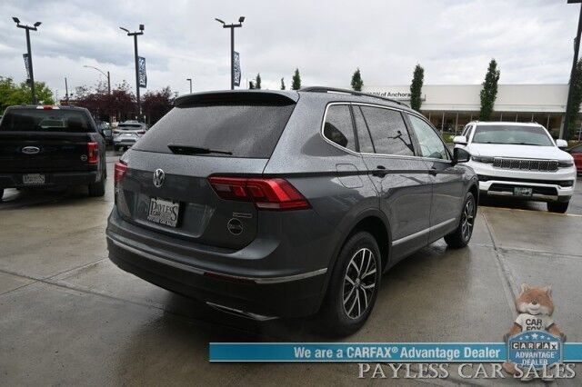 2021 Volkswagen Tiguan SE / AWD / Power & Heated Leather Seats / Adaptive Cruise Control / Lane Departure & Blind Spot Alert / Apple CarPlay & Android Auto / USB Input / Back Up Camera / Alloy Wheels / 27 MPG Anchorage AK