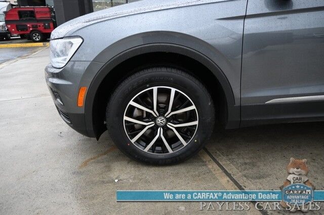 2021 Volkswagen Tiguan SE / AWD / Power & Heated Leather Seats / Adaptive Cruise Control / Lane Departure & Blind Spot Alert / Apple CarPlay & Android Auto / USB Input / Back Up Camera / Alloy Wheels / 27 MPG Anchorage AK