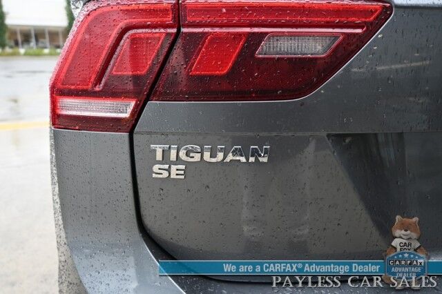 2021 Volkswagen Tiguan SE / AWD / Power & Heated Leather Seats / Adaptive Cruise Control / Lane Departure & Blind Spot Alert / Apple CarPlay & Android Auto / USB Input / Back Up Camera / Alloy Wheels / 27 MPG Anchorage AK