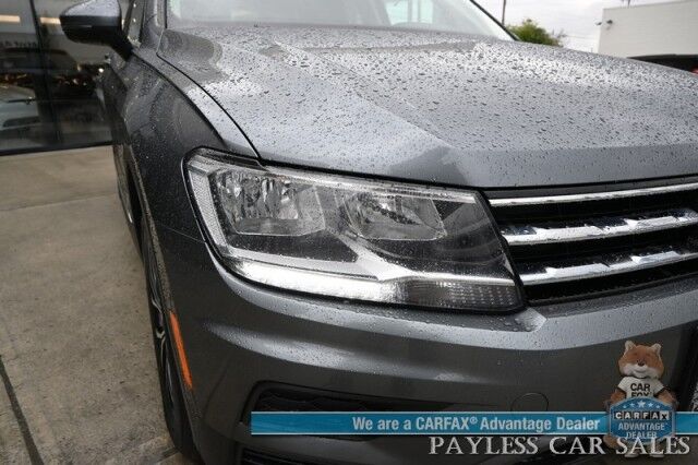 2021 Volkswagen Tiguan SE / AWD / Power & Heated Leather Seats / Adaptive Cruise Control / Lane Departure & Blind Spot Alert / Apple CarPlay & Android Auto / USB Input / Back Up Camera / Alloy Wheels / 27 MPG Anchorage AK