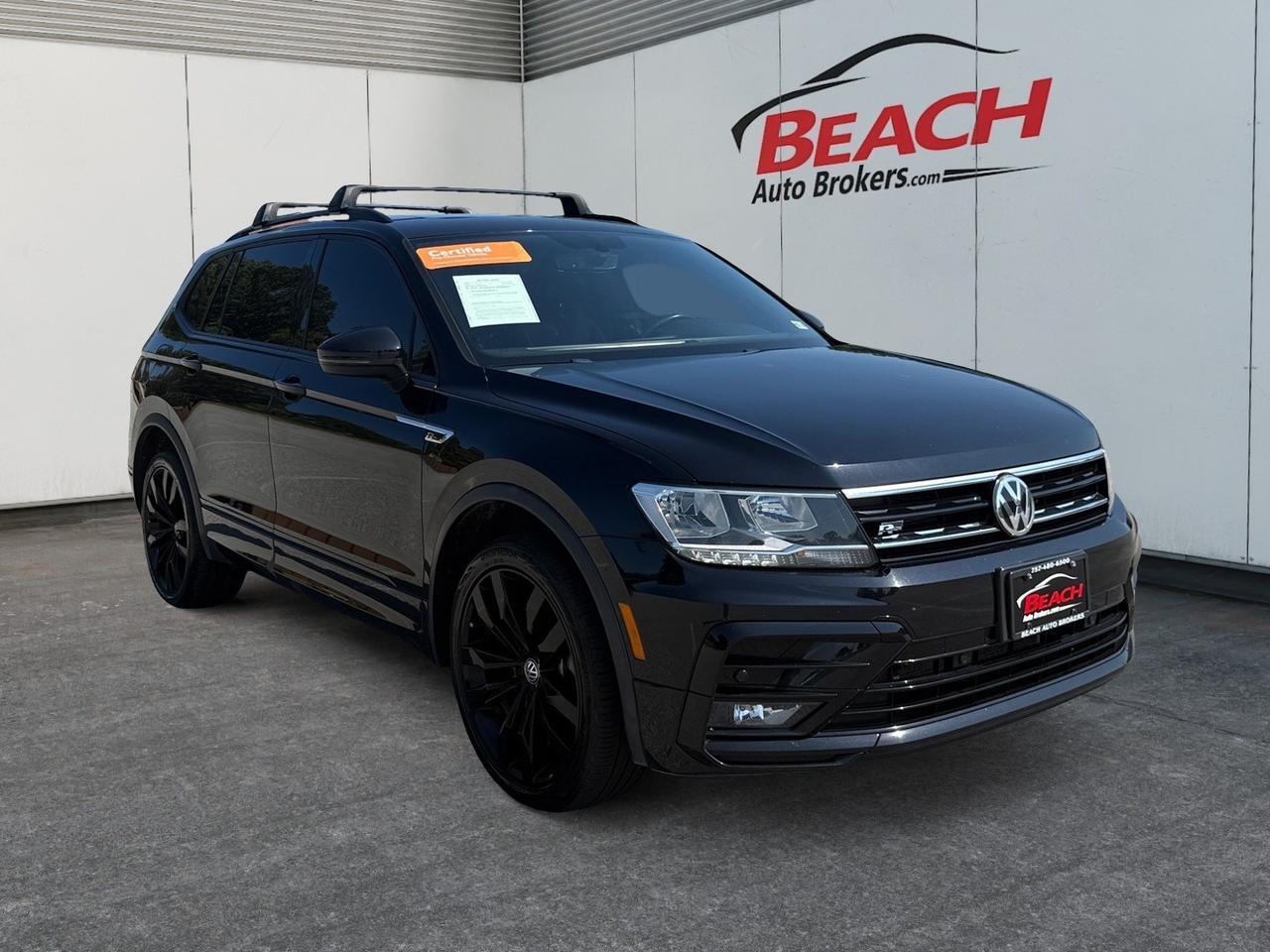 2021 Volkswagen Tiguan SE R-Line Black, HEATED SEATS, BACKUP CAMERA, APPLE CARPLAY/ANDROID AUTO, PANORAMIC SUNROOF, ROOF RACKS, POWER MIRRORS, BLIND SPOT ALERT, AUTO START/STOP, YOUR NEXT RIDE IS HERE - VOLKSWAGEN BUILT FOR EVERY JOURNEY! Norfolk VA