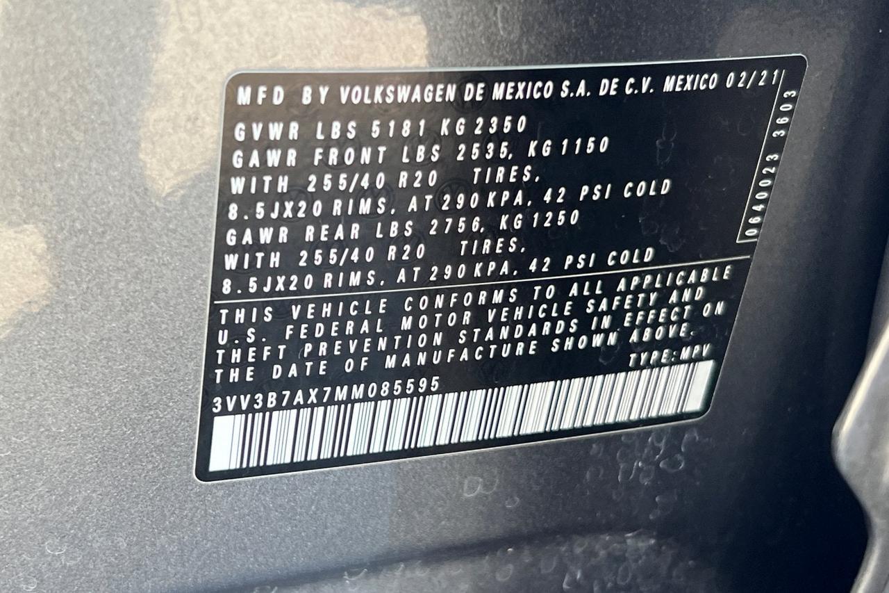 2021 Volkswagen Tiguan SE R-Line Black Roseville CA