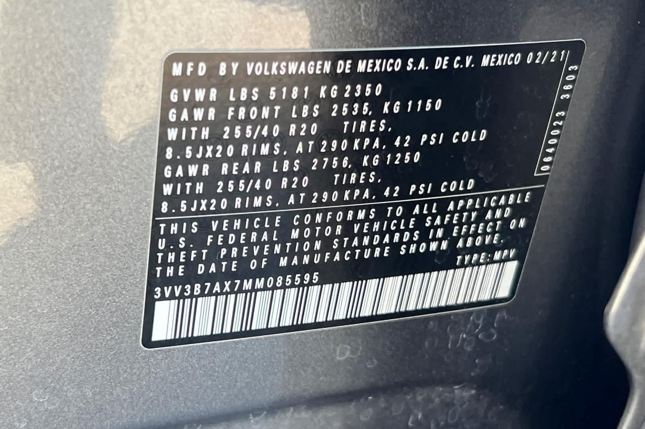2021 Volkswagen Tiguan SE R-Line Black Roseville CA