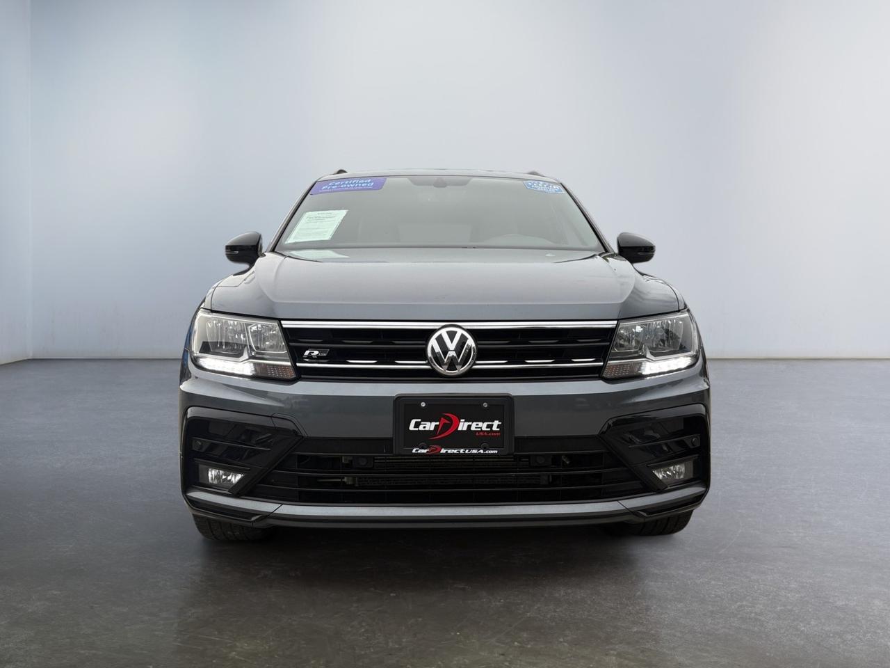 2021 Volkswagen Tiguan SE R-Line Black, SELECT DRIVE MODE, PANORAMIC MOONROOF, WIFI CONNECT, APPLE CARPLAY/ANDROID AUTO, FORWARD COLLISION ALERT, BLIND SPOT ALERT, AUTO START/STOP, HEATED STEERING WHEEL & SEATS, 360 PARKING SENSORS, 1 OWNER, CLEAN CARFAX, TAKE THIS TIGUAN Virginia Beach VA