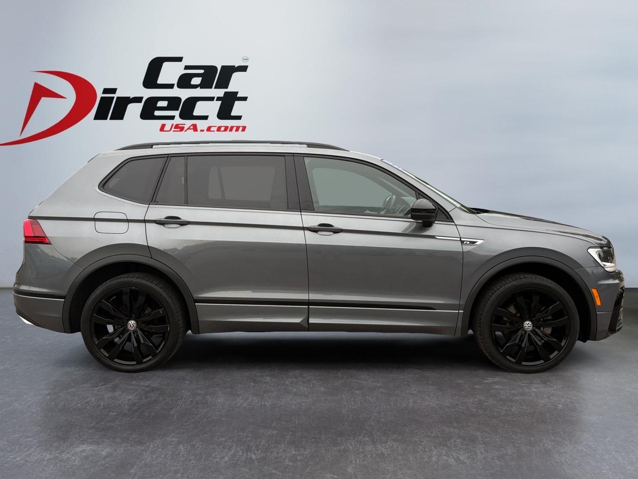 2021 Volkswagen Tiguan SE R-Line Black, SELECT DRIVE MODE, PANORAMIC MOONROOF, WIFI CONNECT, APPLE CARPLAY/ANDROID AUTO, FORWARD COLLISION ALERT, BLIND SPOT ALERT, AUTO START/STOP, HEATED STEERING WHEEL & SEATS, 360 PARKING SENSORS, 1 OWNER, CLEAN CARFAX, TAKE THIS TIGUAN