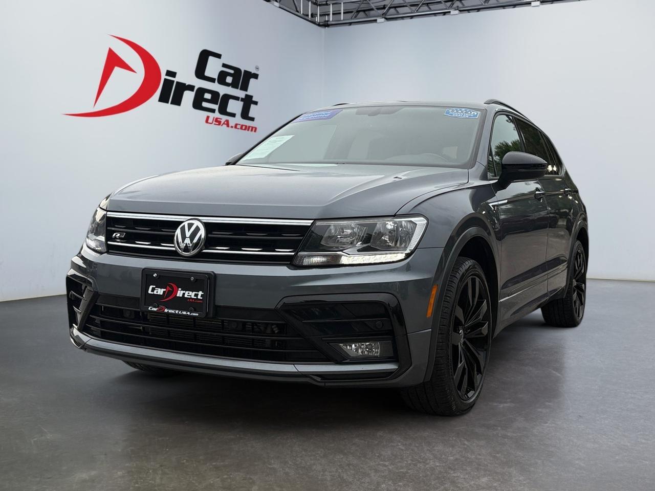 2021 Volkswagen Tiguan SE R-Line Black, SELECT DRIVE MODE, PANORAMIC MOONROOF, WIFI CONNECT, APPLE CARPLAY/ANDROID AUTO, FORWARD COLLISION ALERT, BLIND SPOT ALERT, AUTO START/STOP, HEATED STEERING WHEEL & SEATS, 360 PARKING SENSORS, 1 OWNER, CLEAN CARFAX, TAKE THIS TIGUAN Virginia Beach VA