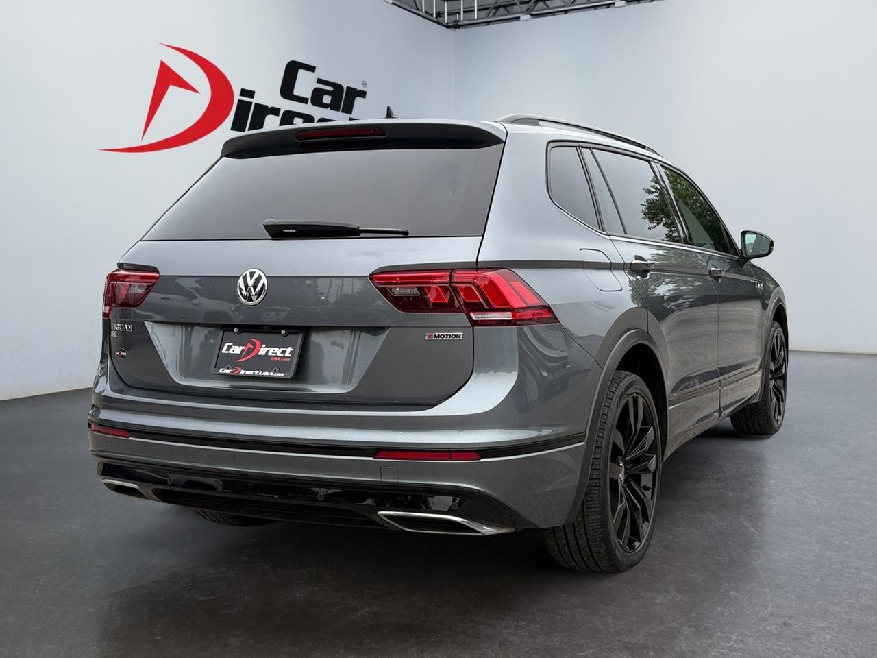 2021 Volkswagen Tiguan SE R-Line Black, SELECT DRIVE MODE, PANORAMIC MOONROOF, WIFI CONNECT, APPLE CARPLAY/ANDROID AUTO, FORWARD COLLISION ALERT, BLIND SPOT ALERT, AUTO START/STOP, HEATED STEERING WHEEL & SEATS, 360 PARKING SENSORS, 1 OWNER, CLEAN CARFAX, TAKE THIS TIGUAN Virginia Beach VA