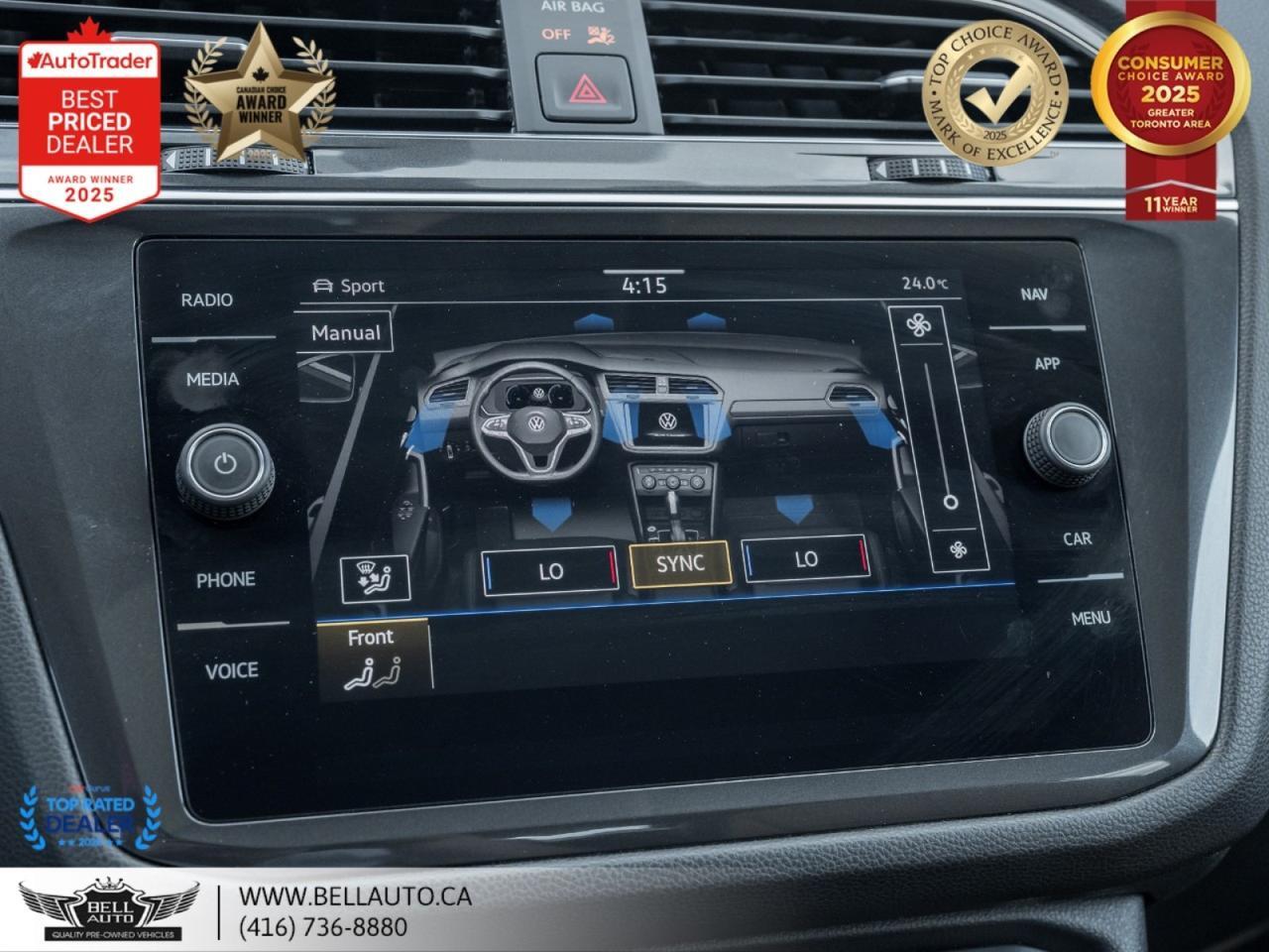 2021 Volkswagen Tiguan United | PANOROOF | NAVI | BACKUPCAM | TRAILER HITCH | NOACCIDENT Toronto ON