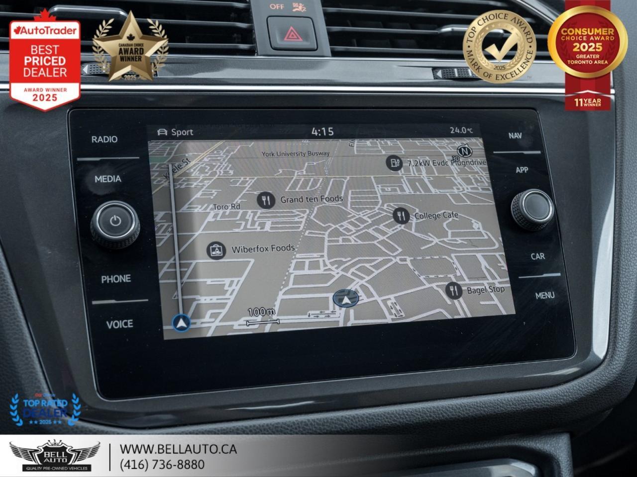 2021 Volkswagen Tiguan United | PANOROOF | NAVI | BACKUPCAM | TRAILER HITCH | NOACCIDENT Toronto ON