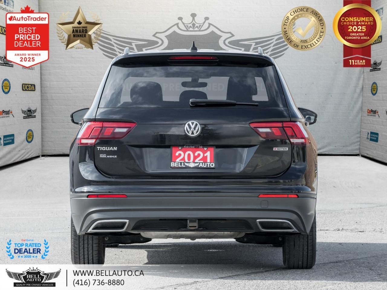 2021 Volkswagen Tiguan United | PANOROOF | NAVI | BACKUPCAM | TRAILER HITCH | NOACCIDENT Toronto ON