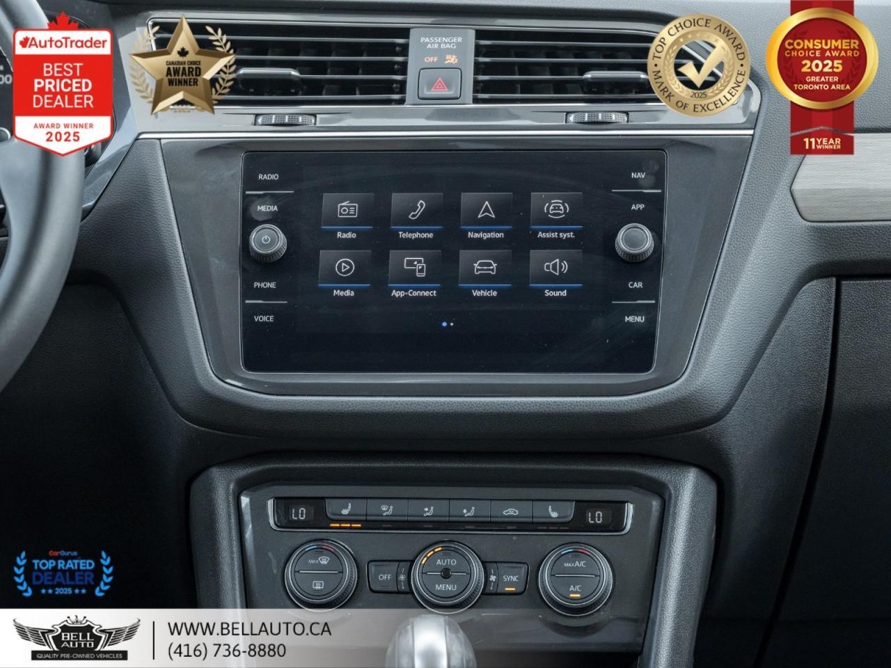 2021 Volkswagen Tiguan United | PANOROOF | NAVI | BACKUPCAM | TRAILER HITCH | NOACCIDENT Toronto ON