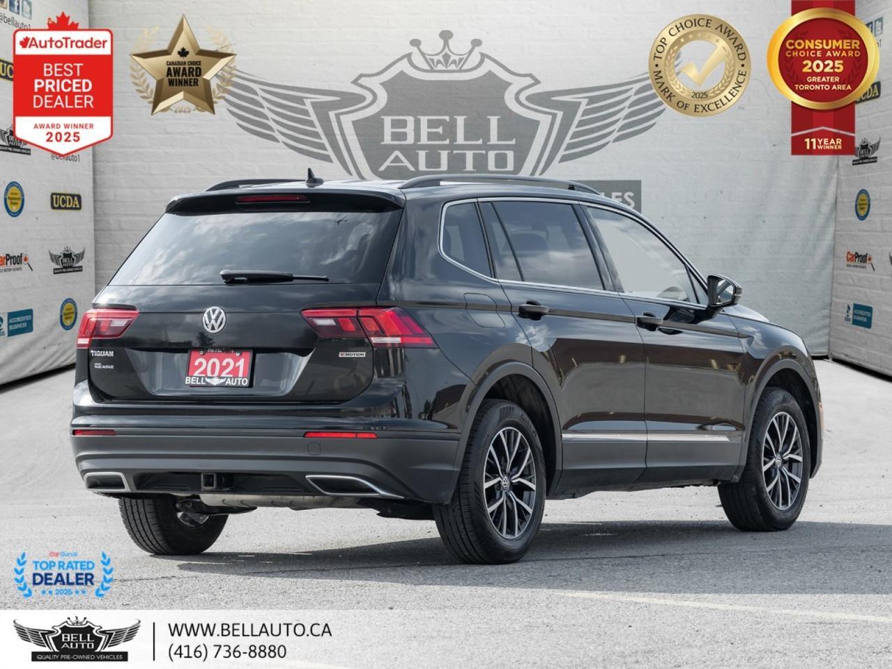 2021 Volkswagen Tiguan United | PANOROOF | NAVI | BACKUPCAM | TRAILER HITCH | NOACCIDENT Toronto ON