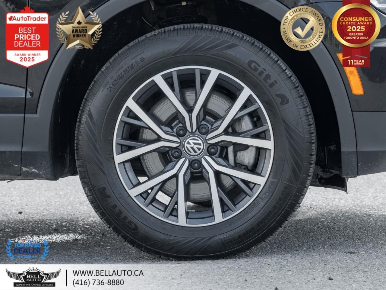 2021 Volkswagen Tiguan United | PANOROOF | NAVI | BACKUPCAM | TRAILER HITCH | NOACCIDENT Toronto ON