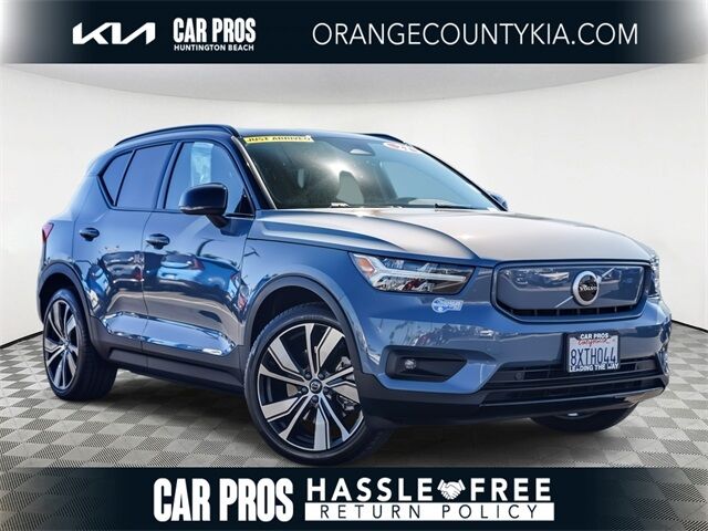 Used 2021 Volvo XC40 Recharge with VIN YV4ED3UR3M2563359 for sale in Huntington Beach, CA
