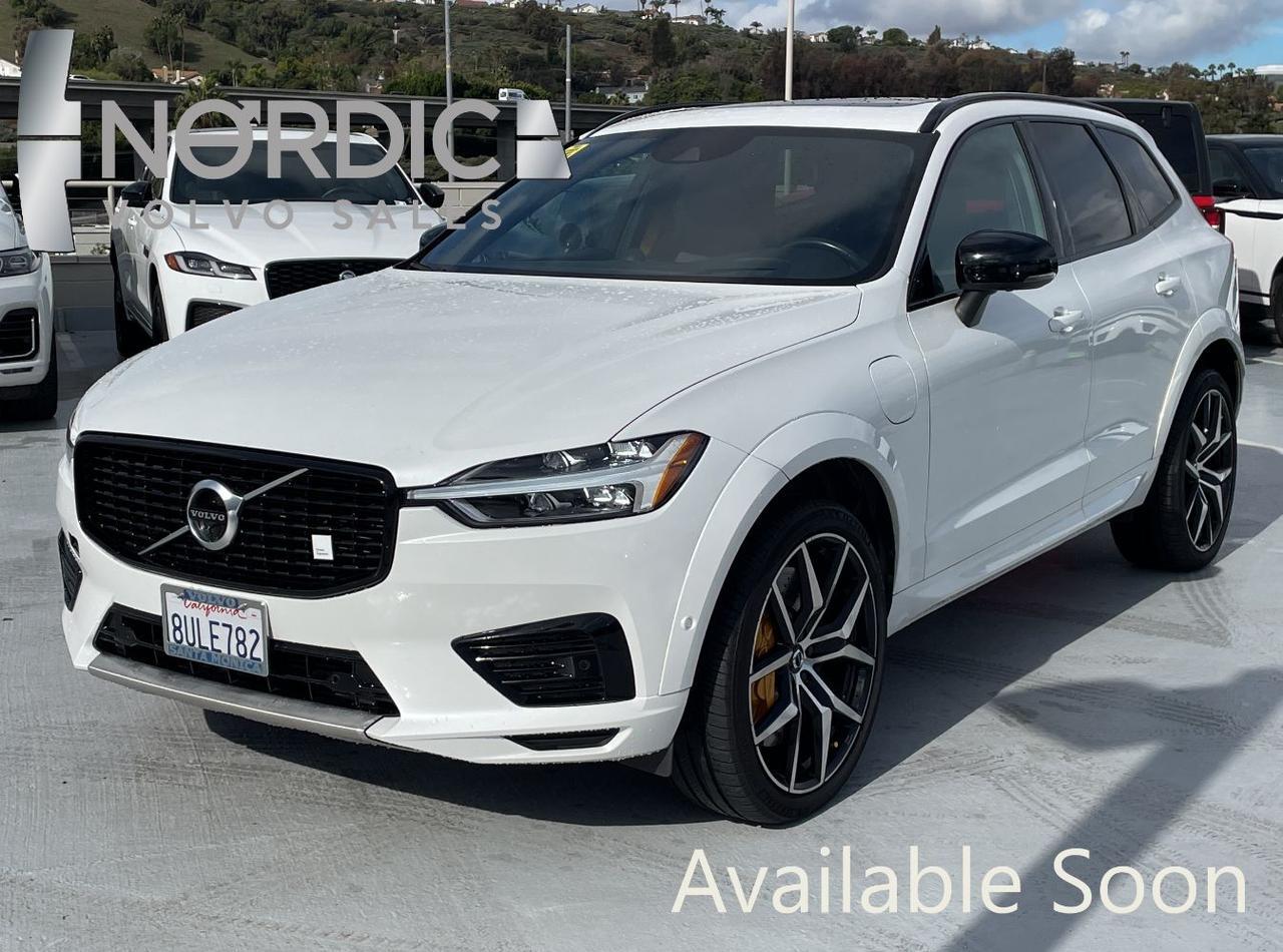 2021 Volvo XC60 Recharge T8 AWD Polestar Engineered w/Bowers & Wilkins, Pilot Assist, 360 Cam, 4 Heated Seats & Wheel