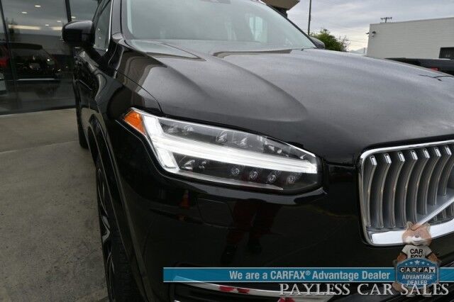 2021 Volvo XC90 Inscription Expression / AWD / Climate & Advanced Pkg / Front & Rear Heated Leather Seats / Heated Steering Wheel / Panoramic Sunroof / NAV / HUD / Lane Departure & Blind Spot Alert / 3rd Row / Seats 7 / 1-Owner Anchorage AK