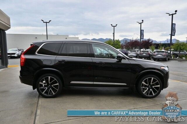 2021 Volvo XC90 Inscription Expression / AWD / Climate & Advanced Pkg / Front & Rear Heated Leather Seats / Heated Steering Wheel / Panoramic Sunroof / NAV / HUD / Lane Departure & Blind Spot Alert / 3rd Row / Seats 7 / 1-Owner Anchorage AK