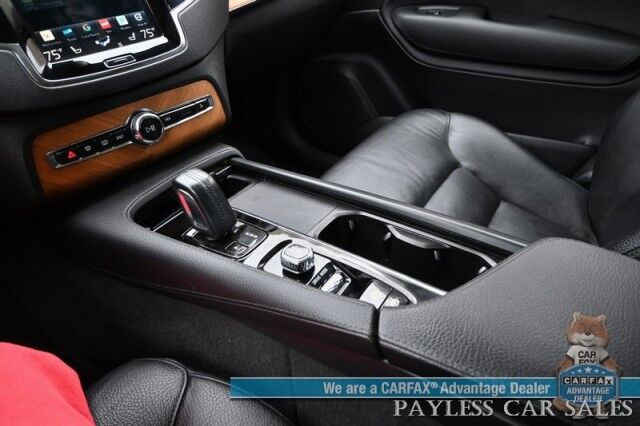 2021 Volvo XC90 Inscription Expression / AWD / Climate & Advanced Pkg / Front & Rear Heated Leather Seats / Heated Steering Wheel / Panoramic Sunroof / NAV / HUD / Lane Departure & Blind Spot Alert / 3rd Row / Seats 7 / 1-Owner Anchorage AK
