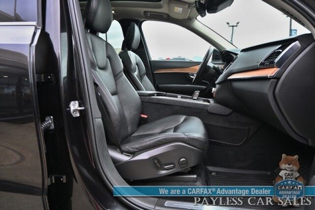 2021 Volvo XC90 Inscription Expression / AWD / Climate & Advanced Pkg / Front & Rear Heated Leather Seats / Heated Steering Wheel / Panoramic Sunroof / NAV / HUD / Lane Departure & Blind Spot Alert / 3rd Row / Seats 7 / 1-Owner Anchorage AK