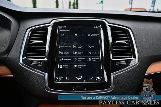 2021 Volvo XC90 Inscription Expression / AWD / Climate & Advanced Pkg / Front & Rear Heated Leather Seats / Heated Steering Wheel / Panoramic Sunroof / NAV / HUD / Lane Departure & Blind Spot Alert / 3rd Row / Seats 7 / 1-Owner Anchorage AK