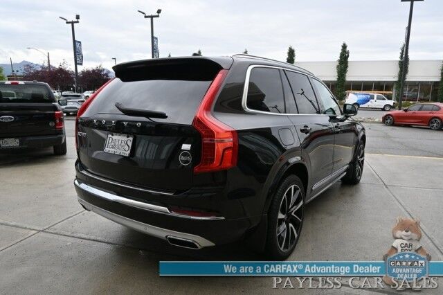 2021 Volvo XC90 Inscription Expression / AWD / Climate & Advanced Pkg / Front & Rear Heated Leather Seats / Heated Steering Wheel / Panoramic Sunroof / NAV / HUD / Lane Departure & Blind Spot Alert / 3rd Row / Seats 7 / 1-Owner Anchorage AK