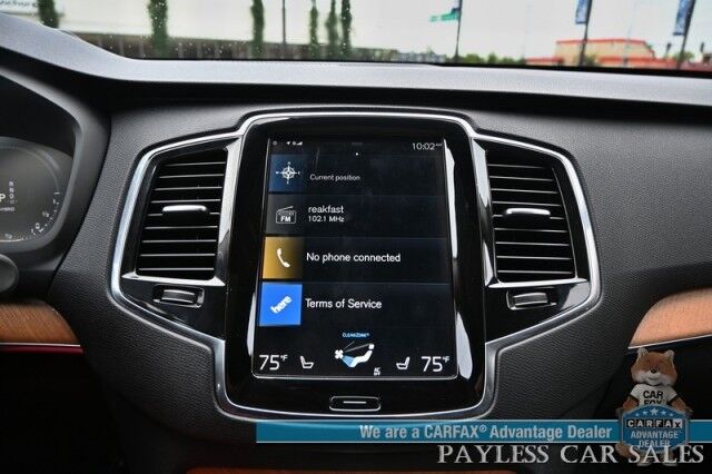 2021 Volvo XC90 Inscription Expression / AWD / Climate & Advanced Pkg / Front & Rear Heated Leather Seats / Heated Steering Wheel / Panoramic Sunroof / NAV / HUD / Lane Departure & Blind Spot Alert / 3rd Row / Seats 7 / 1-Owner Anchorage AK