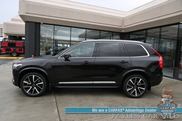 2021 Volvo XC90 Inscription Expression / AWD / Climate & Advanced Pkg / Front & Rear Heated Leather Seats / Heated Steering Wheel / Panoramic Sunroof / NAV / HUD / Lane Departure & Blind Spot Alert / 3rd Row / Seats 7 / 1-Owner Anchorage AK