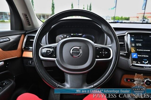 2021 Volvo XC90 Inscription Expression / AWD / Climate & Advanced Pkg / Front & Rear Heated Leather Seats / Heated Steering Wheel / Panoramic Sunroof / NAV / HUD / Lane Departure & Blind Spot Alert / 3rd Row / Seats 7 / 1-Owner Anchorage AK
